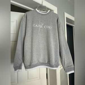 Gray Cape Cod Men's Women’s Sweater